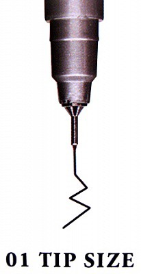 Ультратонкая ручка ZIC Millennium, цвет Фиолетовый