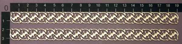 Бордюр кружевной из чипборда №3 (By Mama Yaga, Россия)