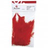Перья декоративные пушистые, 10-15 см, 15 шт., цвет Красный (Rayher)