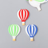 Набор декоративных элементов "Воздушный шар", цвет Красный/Зеленый/Синий, резина, 3 шт.  (АртУзор)