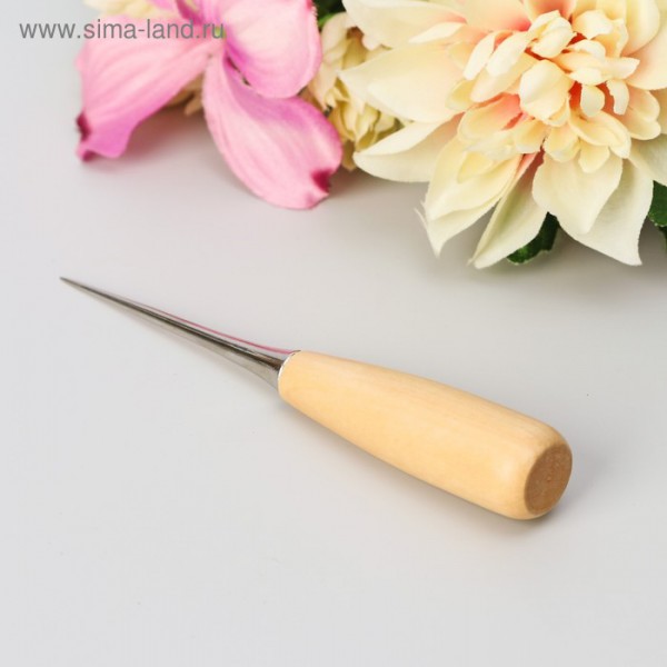 Шило швейное с деревянной ручкой