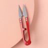 Ножницы для распарывания швов, обрезки ниток, 10,5 см, цвет Черный
