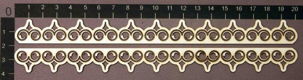 Бордюр кружевной из чипборда №5 (By Mama Yaga, Россия)