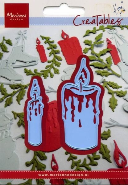 Набор ножей для вырубки и эмбоссирования "Candles" от Marianne Design