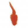 Перья декоративные пушистые, 10-15 см, 15 шт., цвет Оранжевый (Rayher)
