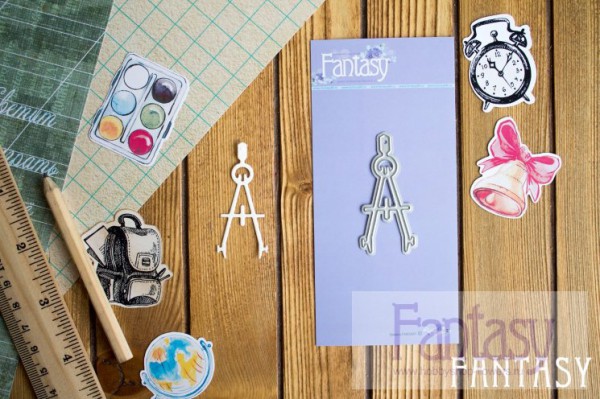 Нож для вырубки из коллекции "Школа" Циркуль (Fantasy, Россия)