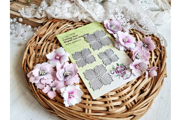 Нож для вырубки "Гортензия пильчатая" (Agiart, Россия)