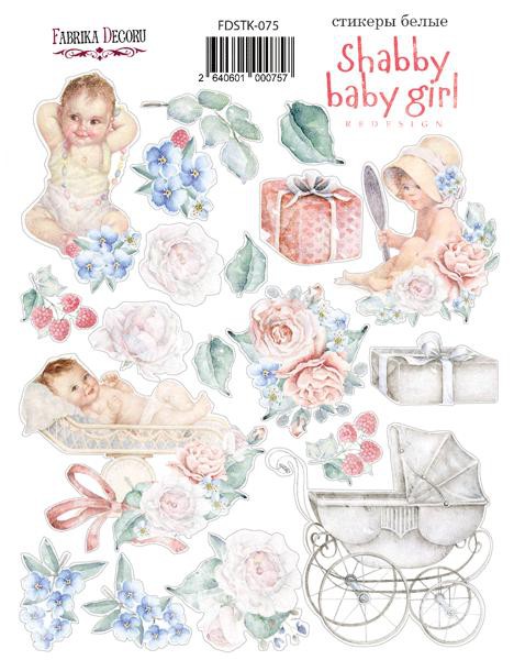 Стикеры из коллекции "Shabby baby girl" #2 (Фабрика декору, Украина)