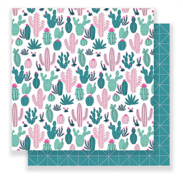 Бумага из коллекции Good Vibes "Fresh" (Crate Paper) 