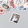 Набор декоративных бумажных наклеек "Незнакомка", 46 штук (Китай)