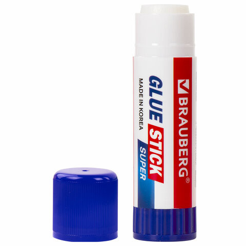 Клей-карандаш SUPER, 36 г, сделано в Ю.Корее (Brauberg)