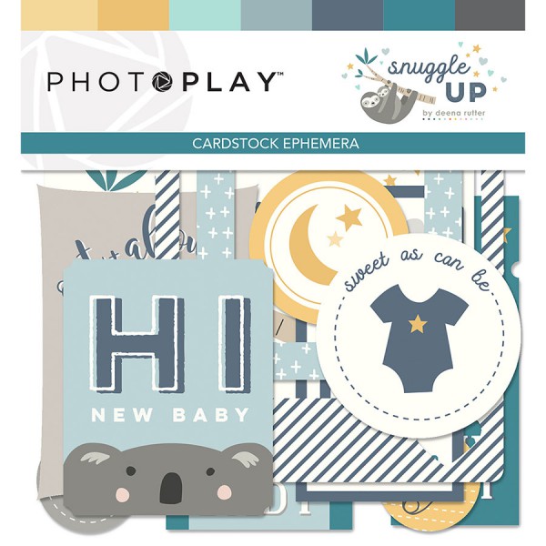 Набор высечек из коллекции "Snuggle Up Boy" (PhotoPlay) 