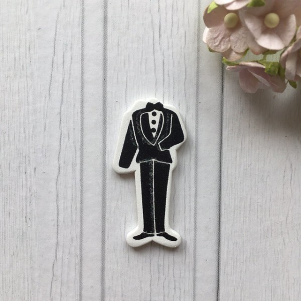 Декоративная фигурка "Смокинг", дерево, 2*4,2 см (Артузор)