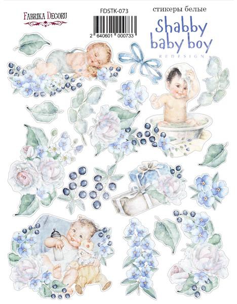 Стикеры из коллекции "Shabby baby boy" #2 (Фабрика декору, Украина)