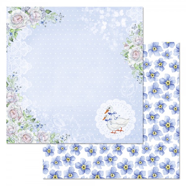 Бумага из коллекции "Родной дом" Вместе  (ScrapMania)