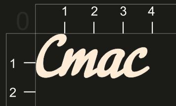 Надпись из чипборда "Стас" (By Mama Yaga, Россия)  