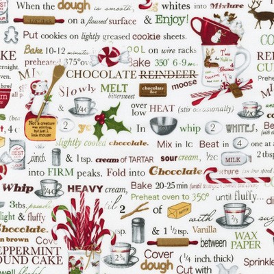 Отрез ткани для пэчворка, коллекция PEPPY Holly Jolly Christmas, 60*110 см, 100% хлопок (США)