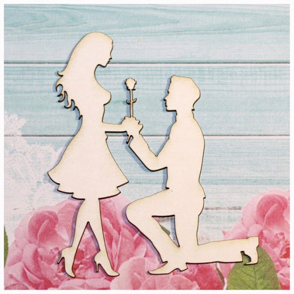 Фигура из чипборда  "Признание" (Россия)