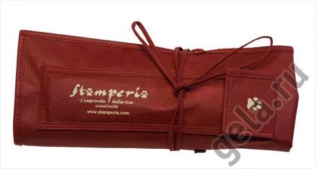 Суперхит! Сумка-пенал для кистей и шпателей (Stamperia) 