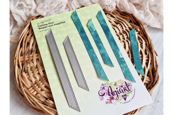 Ножи для вырубки "Наличники для рамки 10*15 см" (Agiart, Россия) 