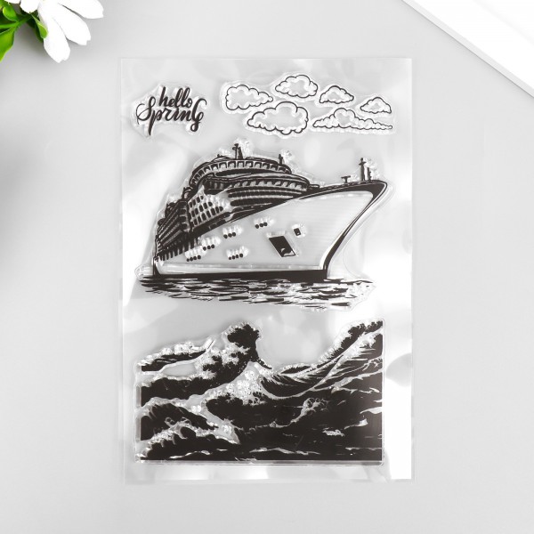 Набор штампов силиконовых "Океанский лайнер" (Артузор)