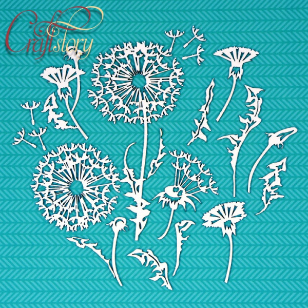Набор чипборда "Одуванчики" (CraftStory, Россия)