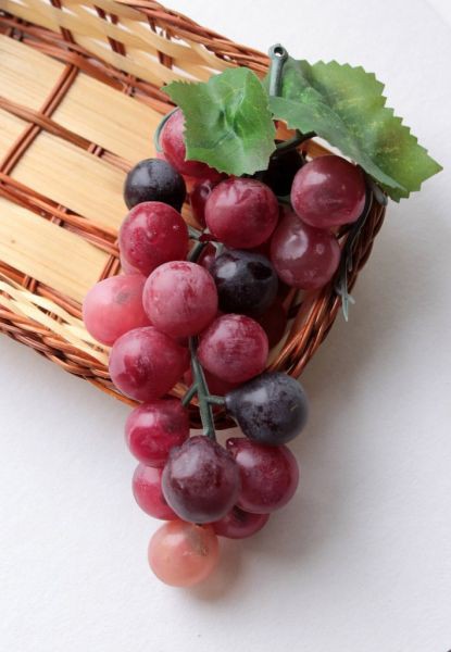 Аксессуар для декора "Гроздь винограда", цвет Темно-красный, 1 шт.  