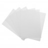 Набор белого мелованного двустороннего картона, А4, 370 г/м2, 6 листов