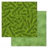 Набор бумаги из коллекции "Фономикс Зеленый", 12 листов (ScrapMania)