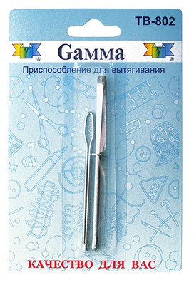 Приспособление для вытягивания резинки, тесьмы (Gamma) 