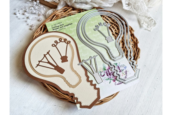 Набор ножей для вырубки "Свет лампы №1" (Agiart, Россия)