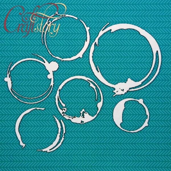 Набор чипборда "Отпечатки от кружки 2" (CraftStory, Россия)