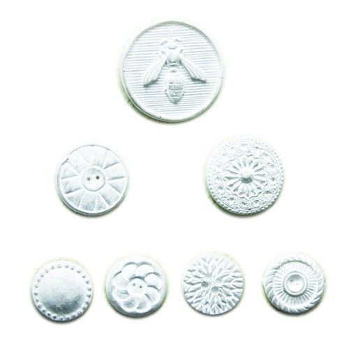 Украшение из гипса "Пуговички" (Melissa Frances)   