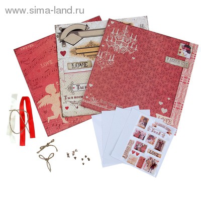 Набор для создания открыток "История любви" (Артузор, Россия)