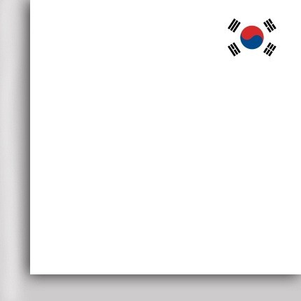 Термотрансферная пленка матовая, цвет Белый, размер по выбору (Корея)