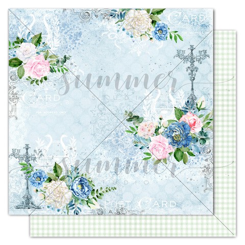 Бумага из коллекции "Royal Garden" Symphony of colors (Summer Studio, Россия)