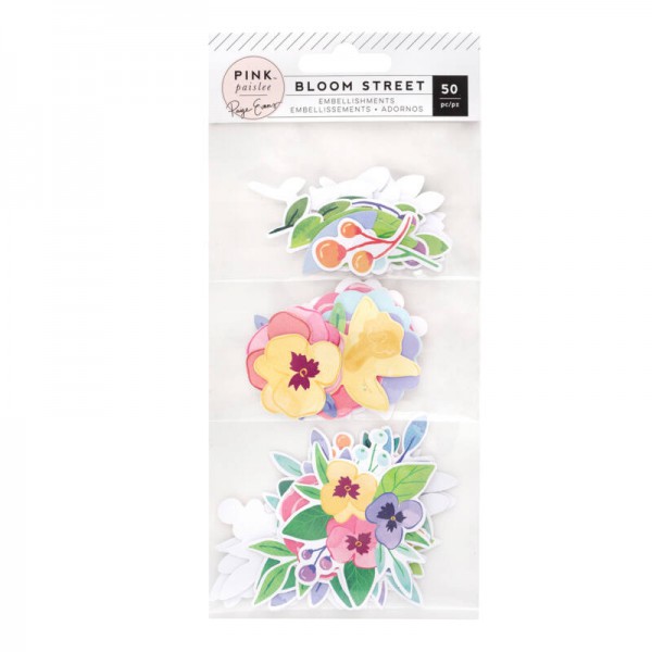 Набор вырубок из коллекции "Bloom Street", 50 шт. (American Crafts)