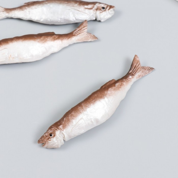 Аксессуар для декора "Рыбка", цвет Серебристый, 1 шт.