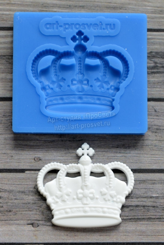 Молд для творчества "Корона 2 малая" (Арт-студия "ПроСвет")