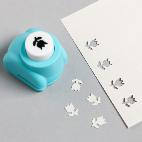 Дырокол фигурный "Тюльпан" 10 мм (АртУзор)