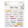 Набор стикеров (стикербук) из коллекции "Day-to-Day" Crate Paper, 166 шт. (American Crafts)