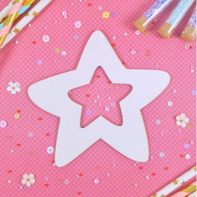 Заготовка для тиснения из чипборда "Звездочка" (Craftstory)