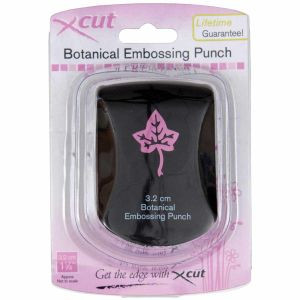 Дырокол с эмбоссированием Лист Плюща, 3,2 см (XCut)