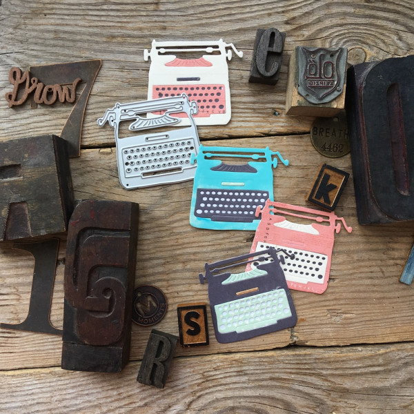 Нож для вырубки "Печатная машинка" (MiMiCut, Россия)