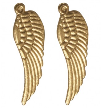 Ангельские крылья металлические, 4 шт., цвет Темно-Золотистый (Rayher)  