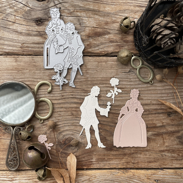 Набор ножей для вырубки "Галантный век" (MiMiCut, Россия) 