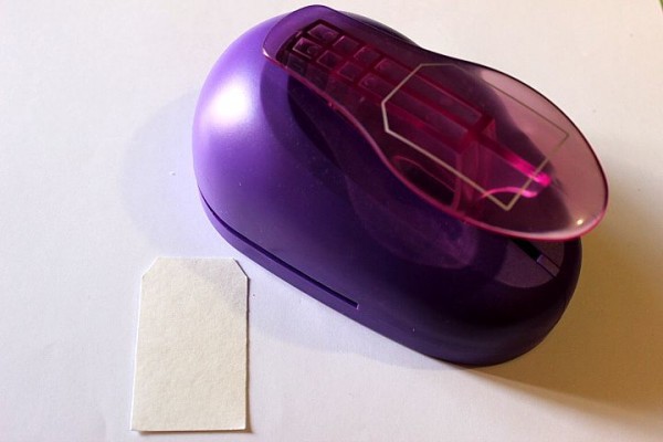 Дырокол фигурный 6.5 см "Ярлык" (Рукоделие)