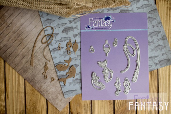 Набор ножей для вырубки из коллекции "Мужская" Рыбалка#1 (Fantasy, Россия)