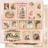 Набор бумаги из коллекции "Alice in wonderland", 11 листов (Summer Studio, Россия)