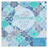 Набор бумаги из коллекции Moroccan Blue, 32 листа (Papermania) 